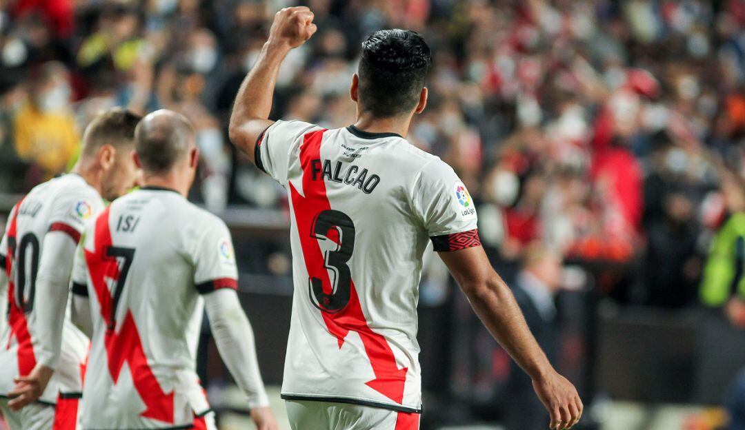 Falcao con el Tayo Vallecano.