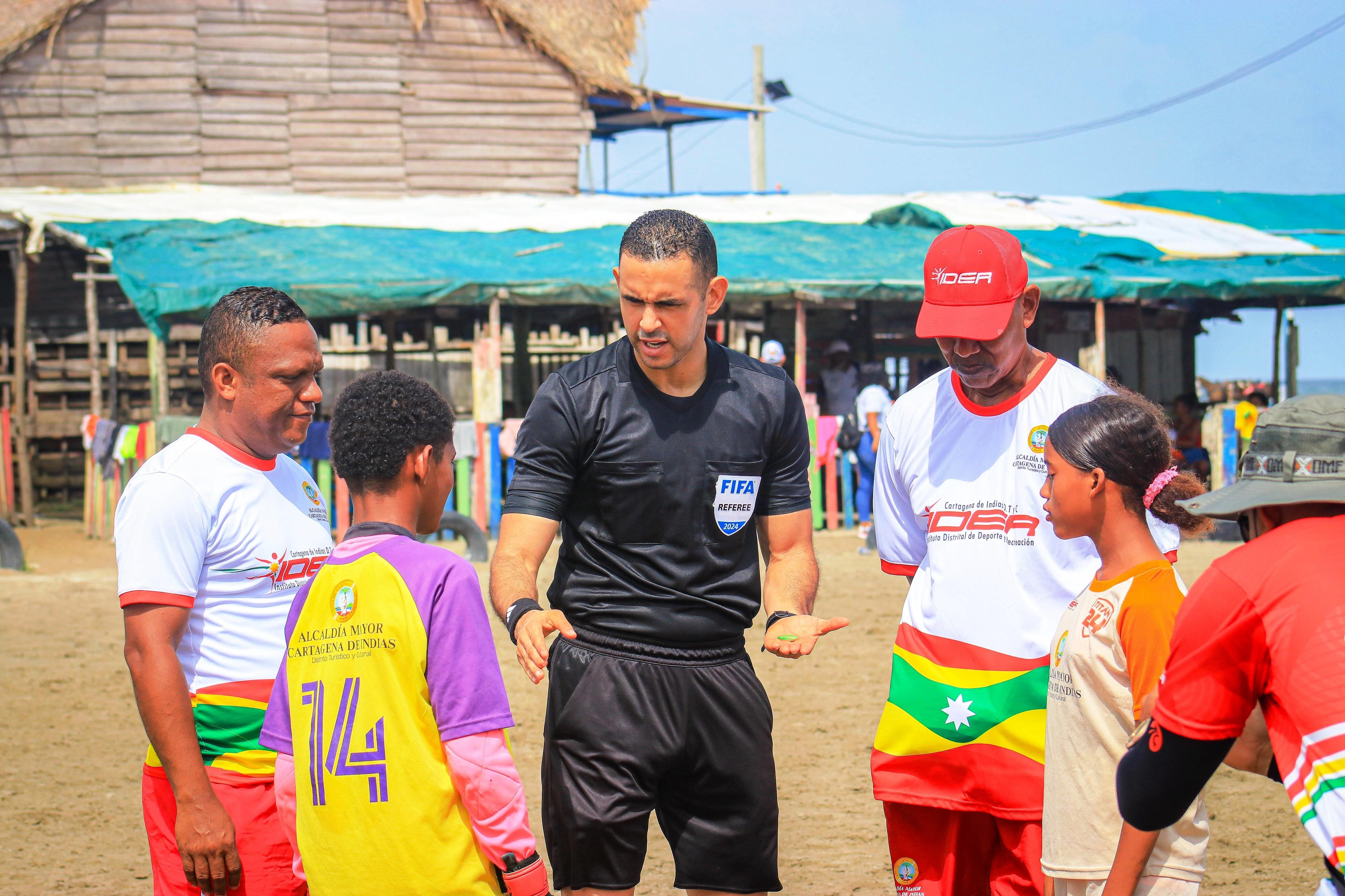 Con intervención de árbitro FIFA, concluyó Torneo de Fútbol IDER La Boquilla