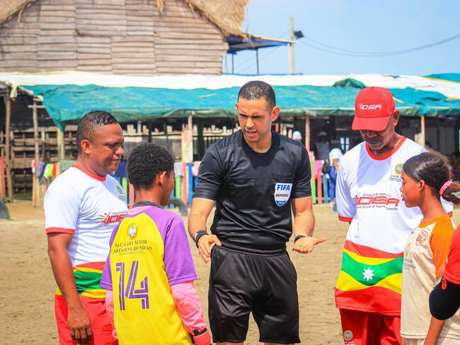 Con intervención de árbitro FIFA, concluyó Torneo de Fútbol IDER La Boquilla