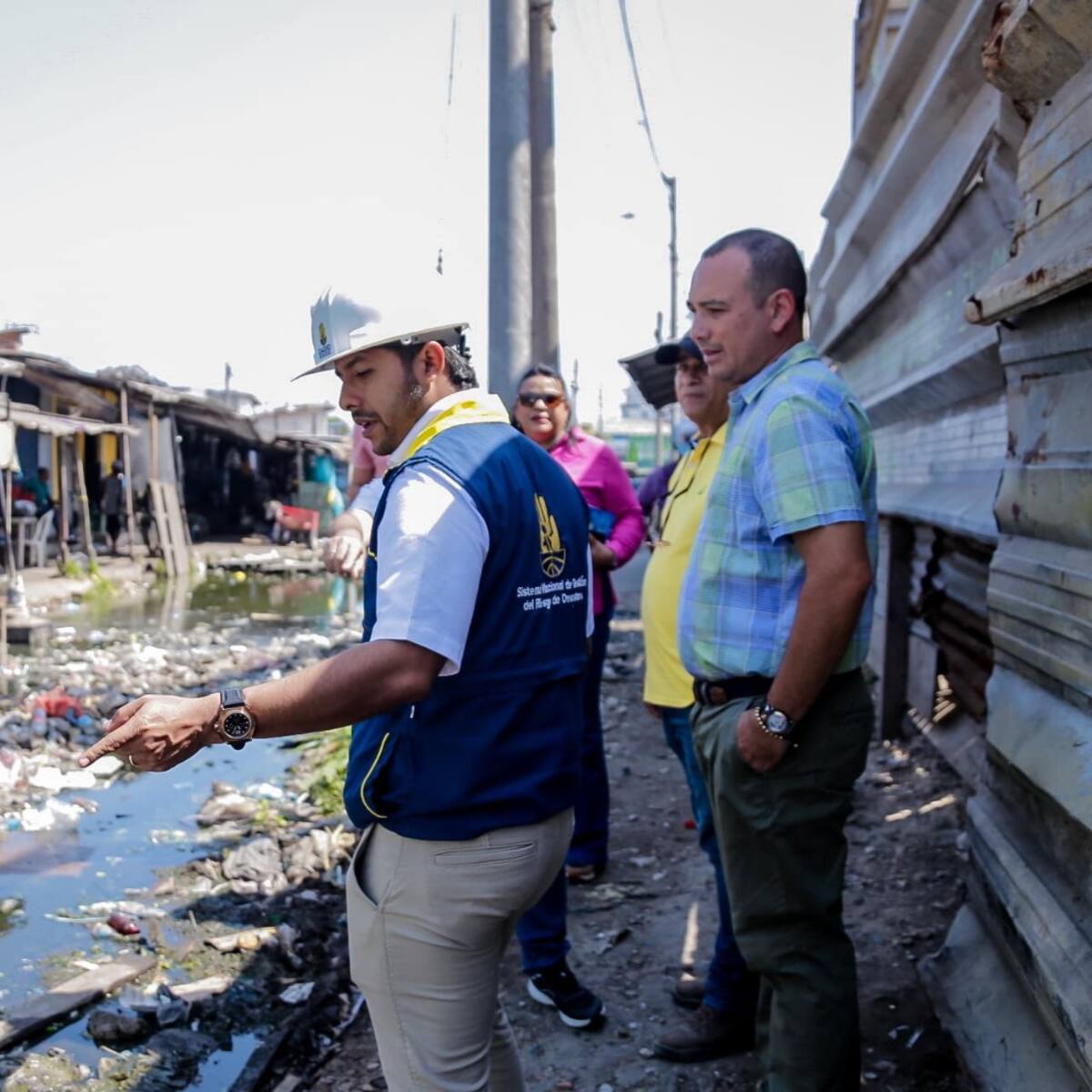 OAGRD realizó sus primeras acciones de inspección en gestión de riesgos en Bazurto