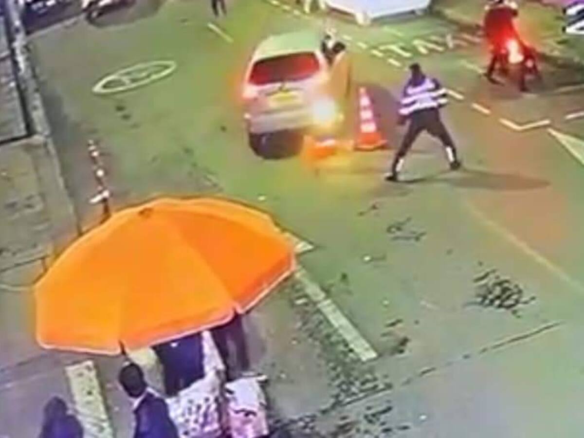 Conductor deja varios heridos por intentar evadir un control de tránsito en Pasto