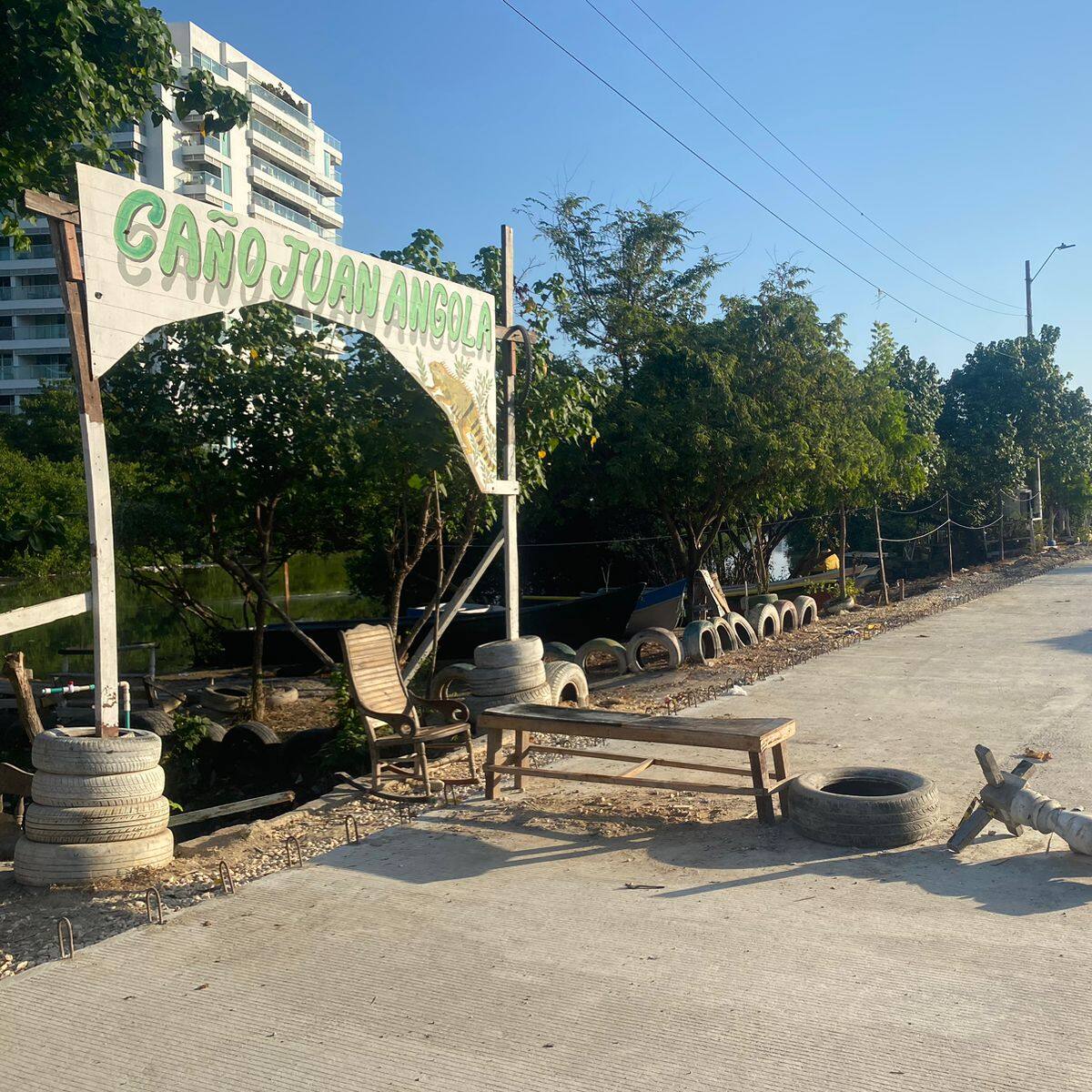Expectativa en Torices por la reanudación de obras en la Marginal Juan Angola