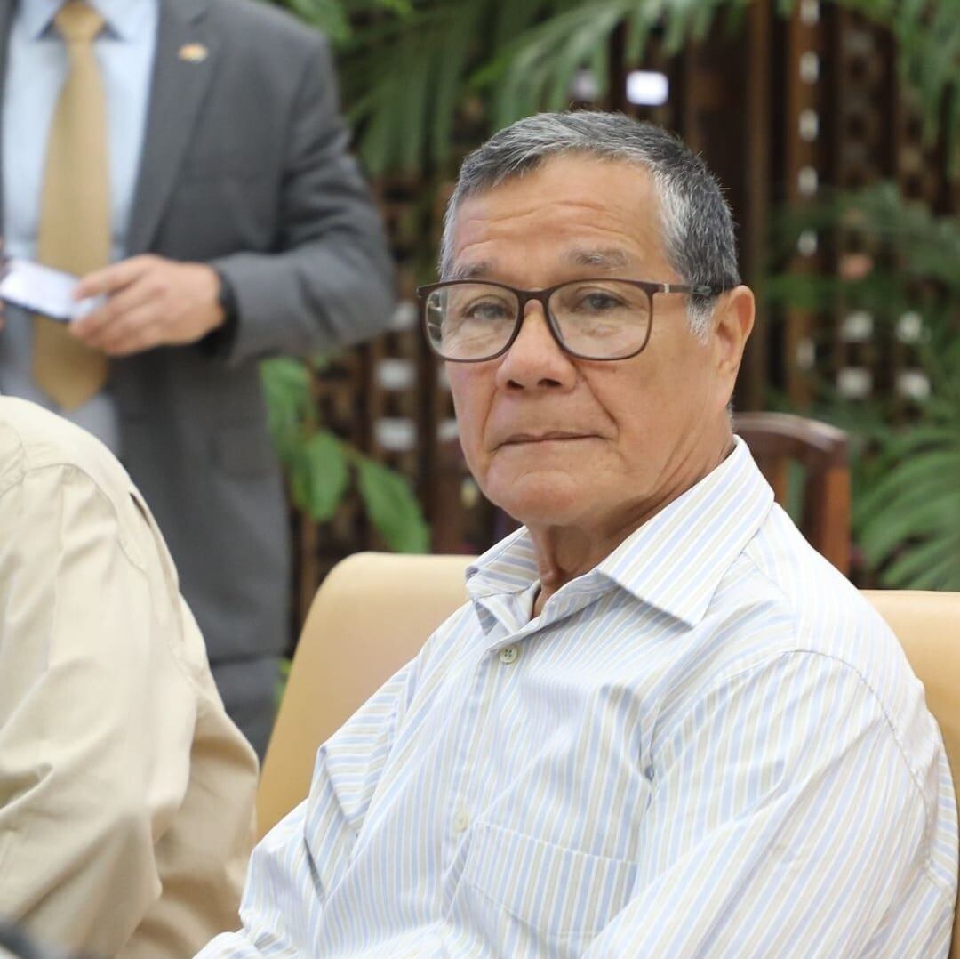 Nicolás Rodríguez, alias 'Gabino' consejero del ELN en la mesa de conversaciones de paz con el gobierno colombiano