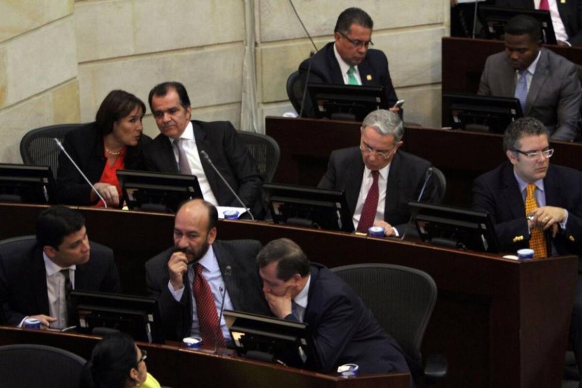 El senador del Polo Democrático Iván Cepeda fue el citante del debate en el Congreso donde pretende demostrar los nexos de Álvaro Uribe con ilegales.