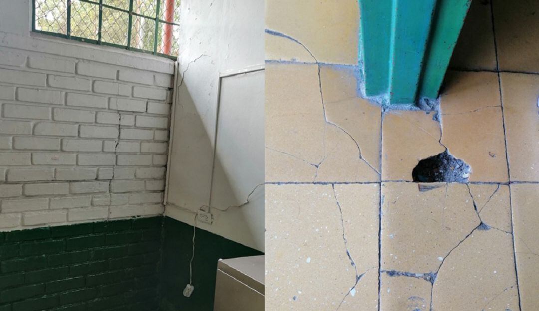 Afectaciones en la planta física 