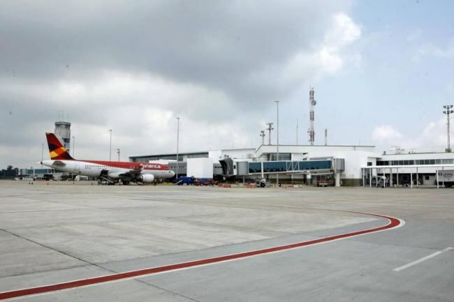 Aeropuerto Palonegro de Bucaramanga. Foto: Colprensa
