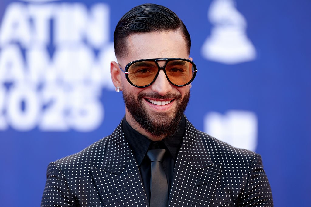 Maluma at the 26th Annual Latin GRAMMY Awards held at the MGM Grand Garden Arena on November 13, 2025 in Las Vegas, Nevada. (Photo by Christopher Polk/Billboard via Getty Images)