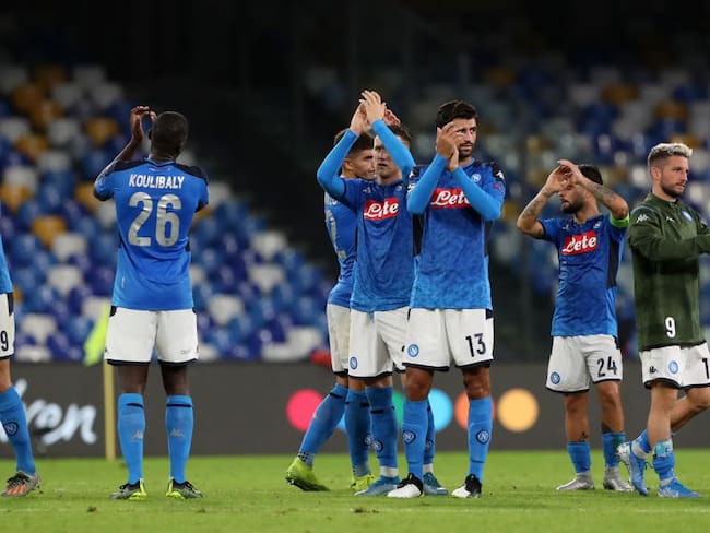 Sin acción: Ospina fue suplente en el empate de Napoli por Champions