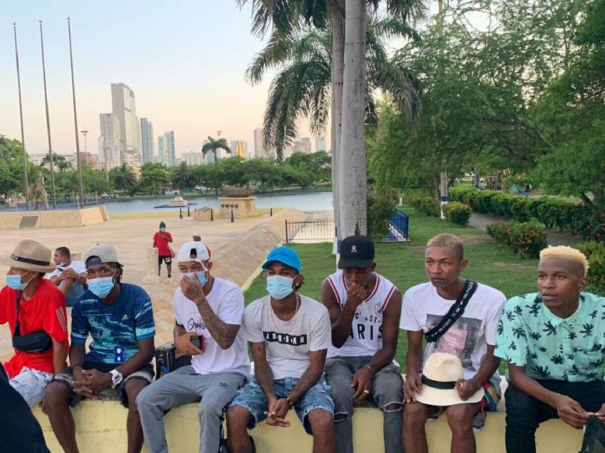 Policía de Cartagena lideró estrategia “Eso no va” con artistas callejeros