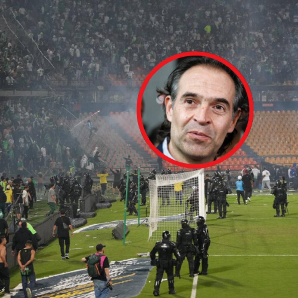 Fico Gutiérrez anuncia medidas contra los hinchas que se enfrentaron en el Atanasio: “Qué decepción”