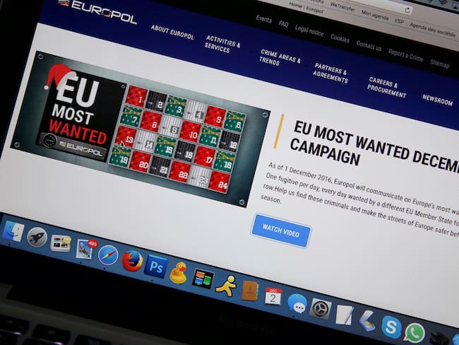 La campaña de la Europol para buscar fugitivos con ayuda de la ciudadanía inició en 2016.