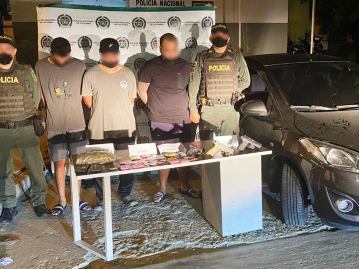 Banda delincuencial se dedicada a la entrega de estupefacientes a domicilio