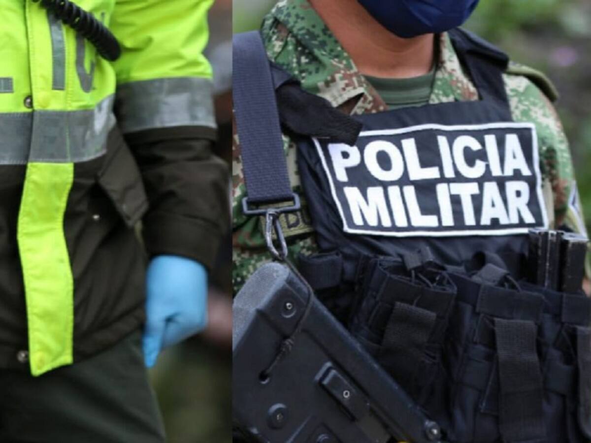 Familiares de policías y militares rechazan hechos contra uniformados