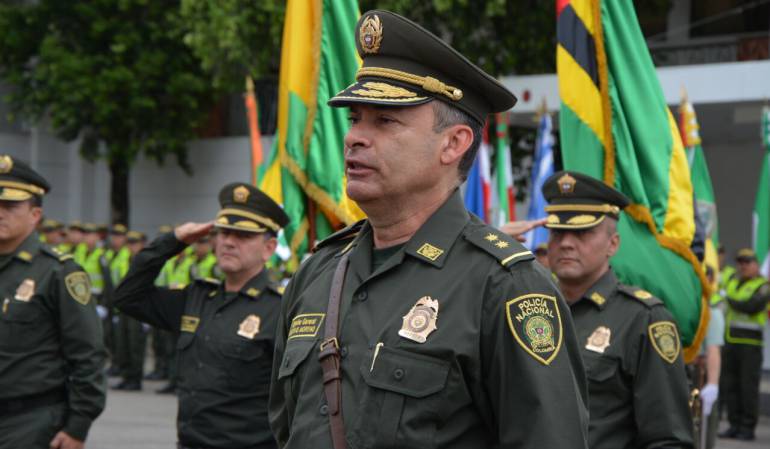General Gustavo Moreno, nuevo comandante de la regional #5 de la Policía Nacional 