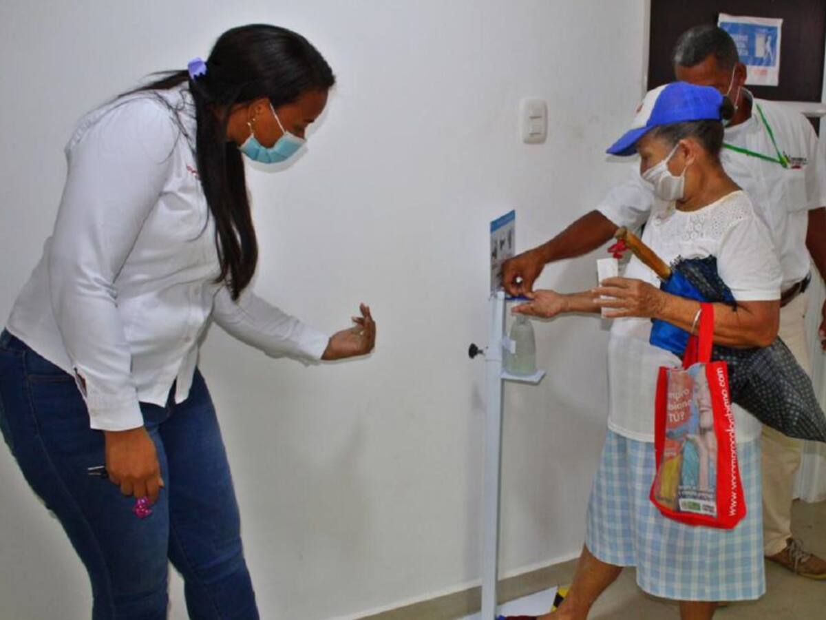 Personería de Cartagena verifica medidas de bioseguridad en sus oficinas