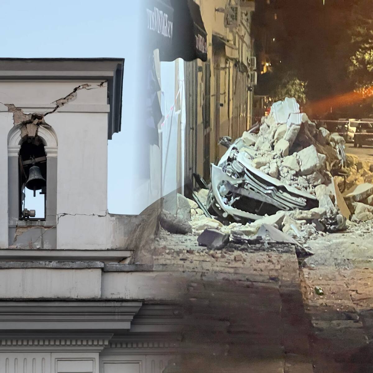 Italia eleva a 26 la cifra de heridos tras sismo en Nápoles que dejó cientos de evacuados