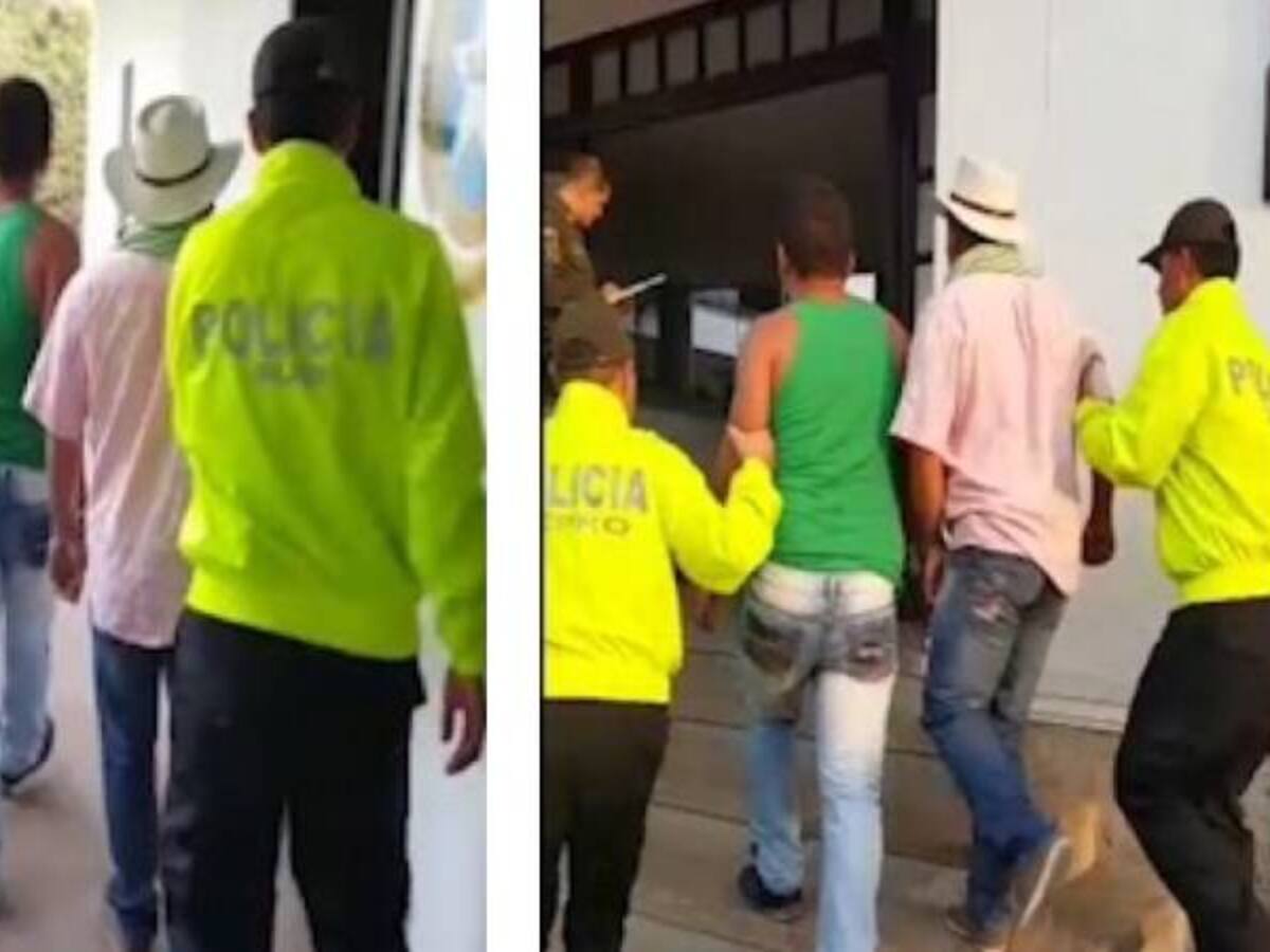 Padre e hijo fueron capturados por venta de estupefacientes