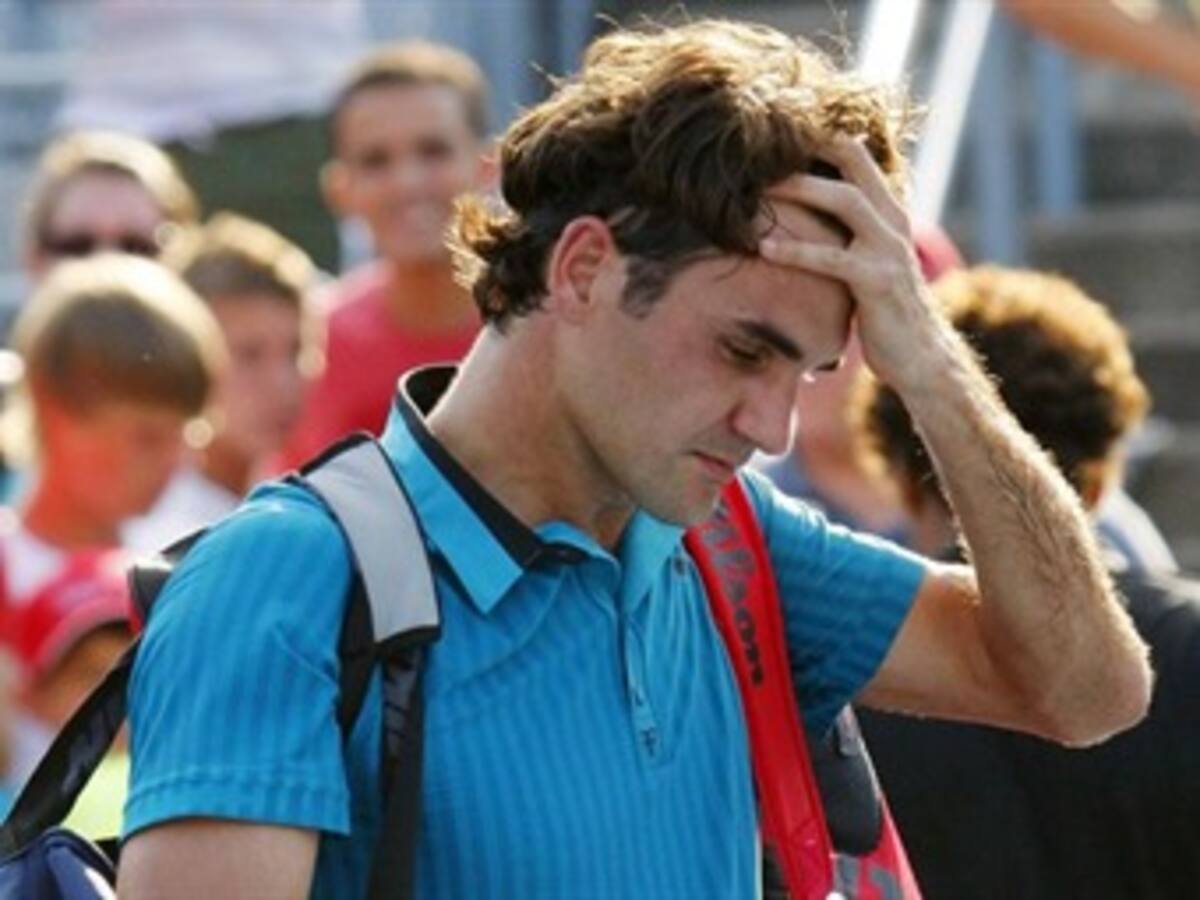 Roger Federer está cansado