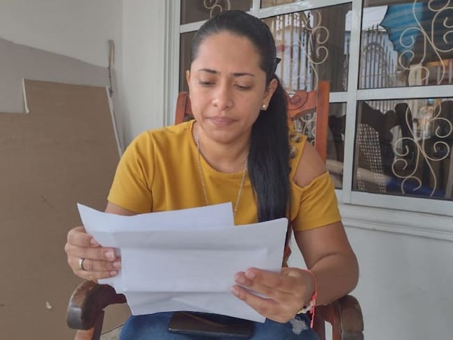 Heidy Payares, compañera sentimental del afectado