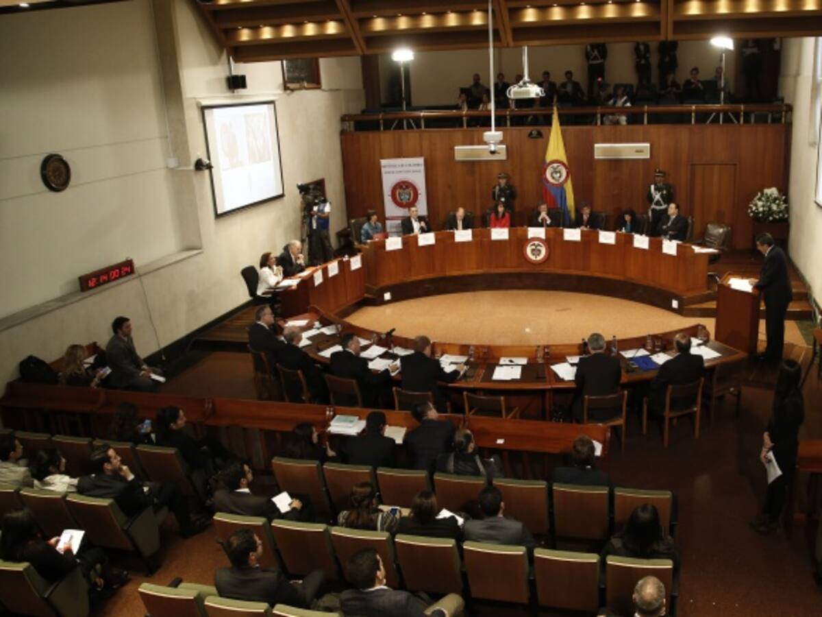 Corte Constitucional declinó invitación al evento de la firma de paz