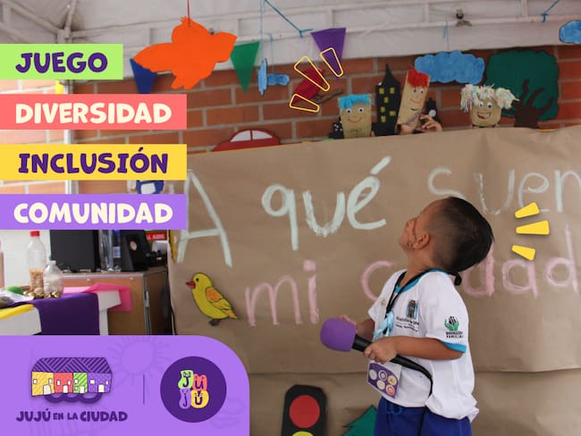 ‘Jujú en la ciudad’ conectó a familias de Medellín por medio del juego y la diversidad