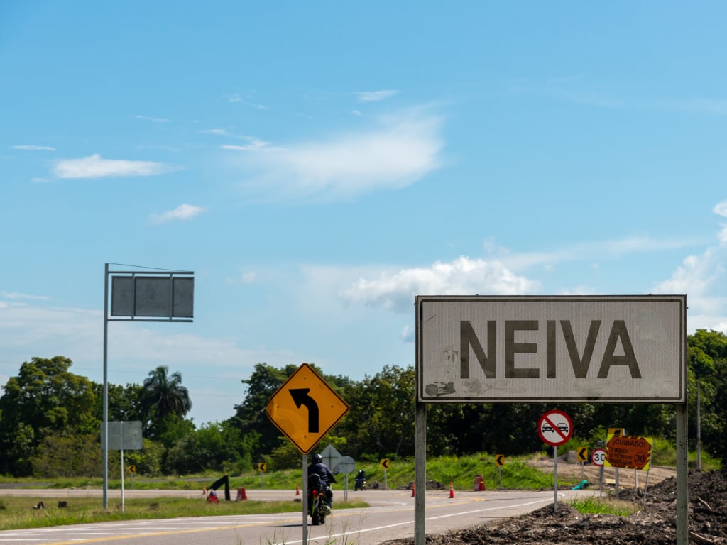 Carretera vía Neiva, capital del Departamento del Huila (Foto vía Getty Images)