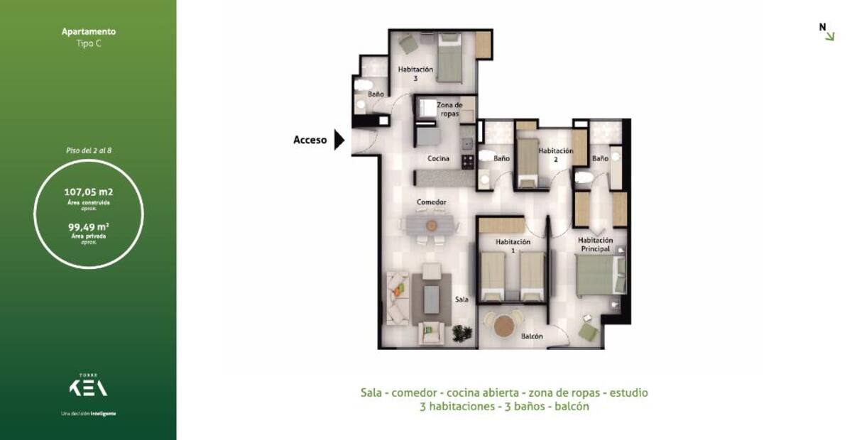 Urbanización ubicada al noroccidente de la ciudad de Ibagué, Barrio la Macarena, una zona residencial de alta valorización que cuenta con todas las facilidades de acceso y movilidad que le ofrecen la Carrera Quinta y Avenida Ferrocarril.