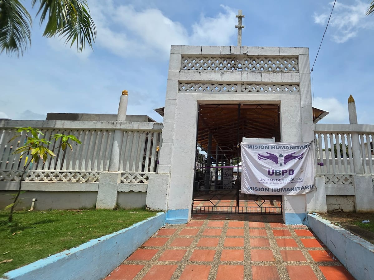 Unidad de Búsqueda desarrolla tercera fase de intervención forense en cementerio de Montelíbano