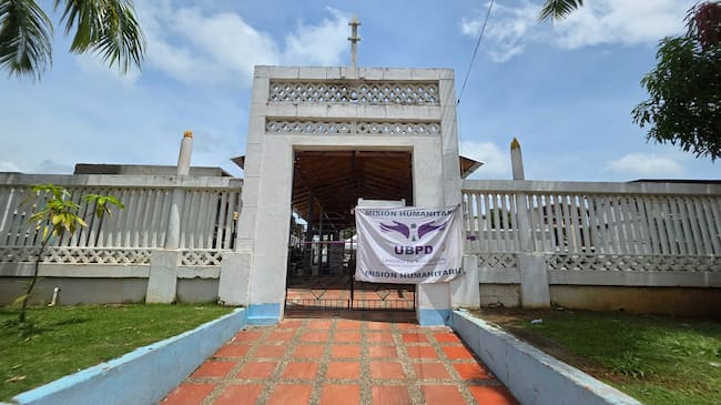 Unidad de Búsqueda desarrollará la III fase de intervención forense en cementerio de Montelíbano, Córdoba. Foto: UBPD.