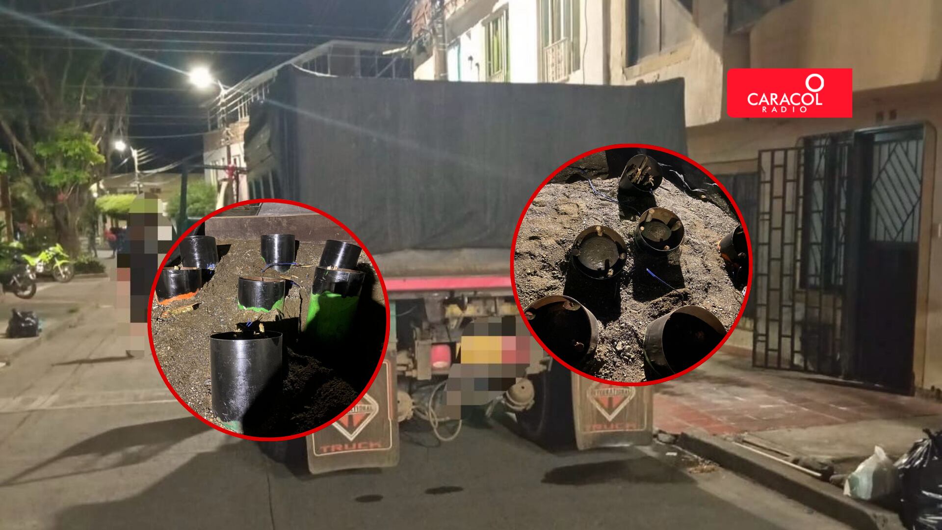 Iban a atacar batallón de Palmira con volqueta cargada de explosivos