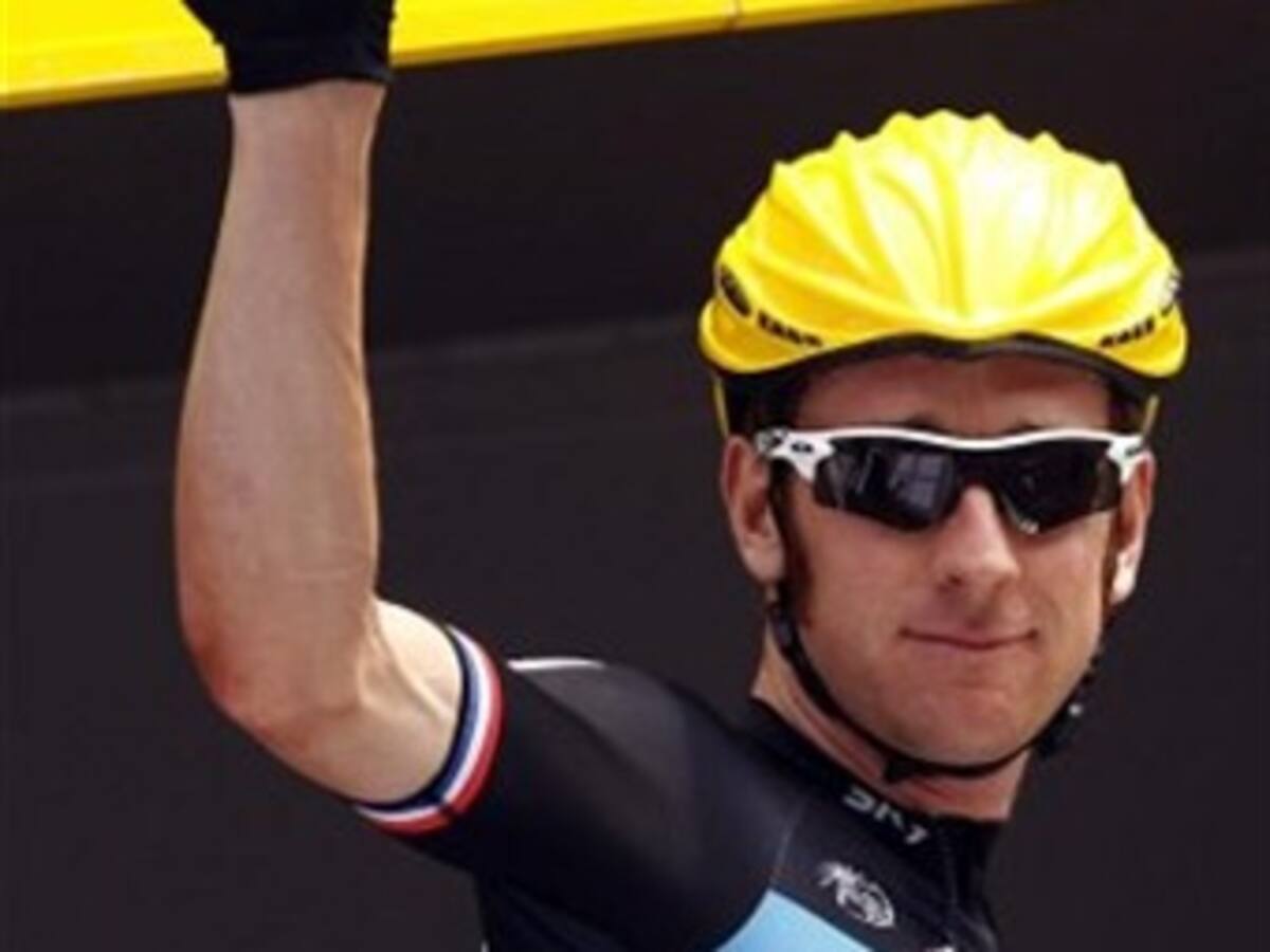 El británico Bradley Wiggins nuevo líder del Tour de Francia