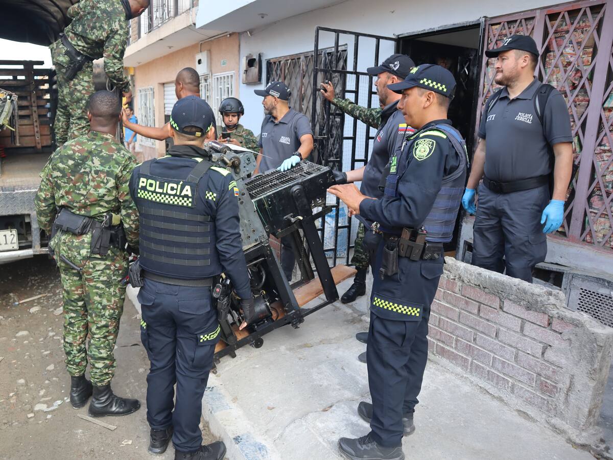 Falsificaban hasta 800 mil dólares en el oriente de Cali