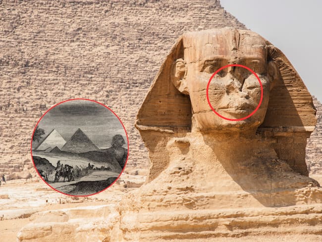 ¿Por qué la esfinge de Giza no tiene nariz? Esto respondió la IA (Getty Images)