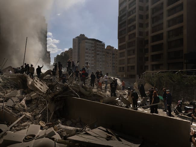 Bombardeos, explosiones y misiles: así se vive un año de guerra en la Franja de Gaza