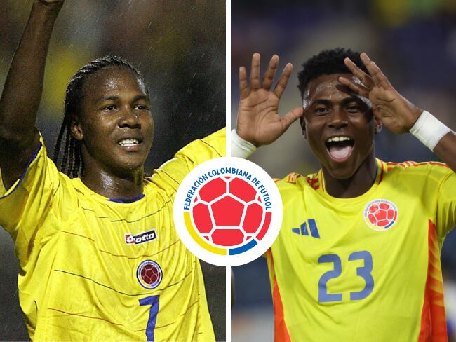 Hugo Rodallea y Neyser Villarreal, goleadores de Colombia en el Sudamericano Sub-20 / Getty Images