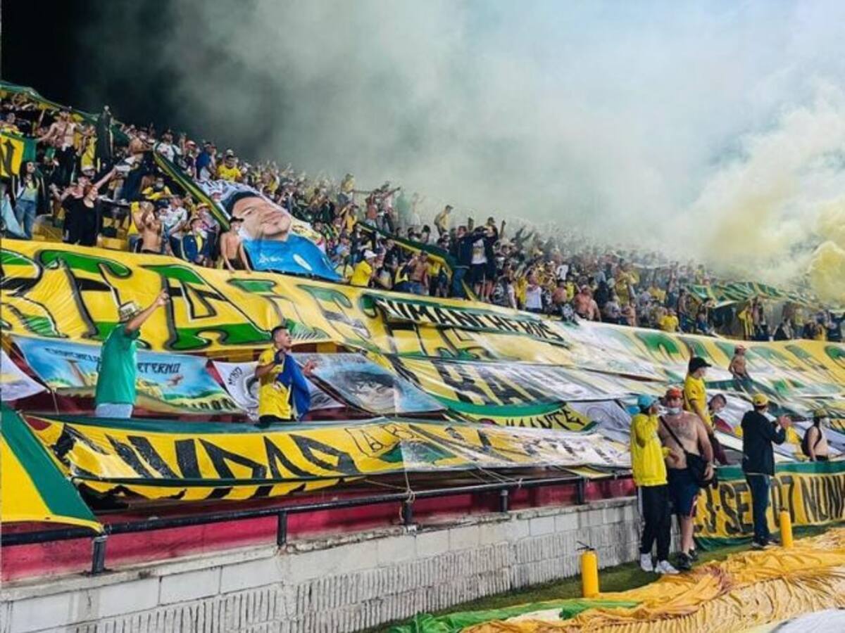 Tribuna sur del Américo Montanini sancionada para el partido Atlético Bucaramanga Vs Millonarios