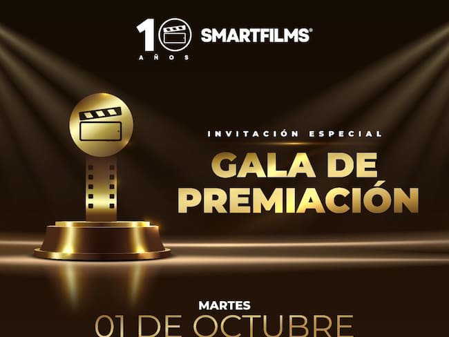 Llega la Gala de Premiacion de SMARTFILMS