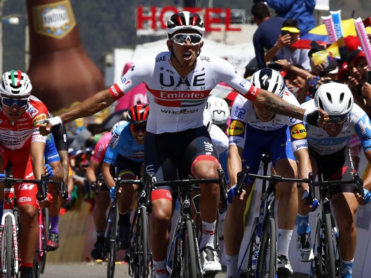 Sogamoso fue testigo de una nueva victoria de Juan Sebastián Molano