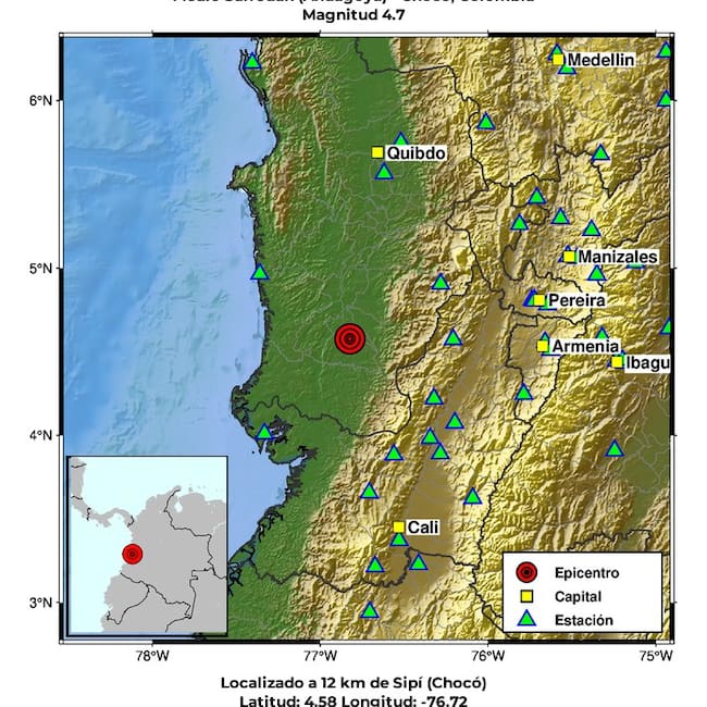 Foto: Servicio Geológico Colombiano