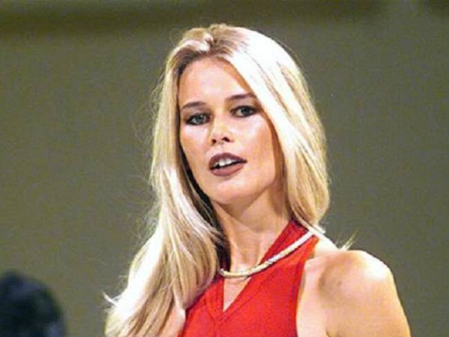 La modelo, Claudia Schiffer.