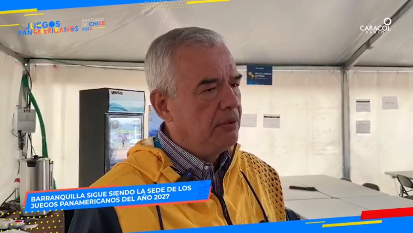 Ciro Solano, Presidente del Comité Olímpico Colombiano // Video Caracol Radio