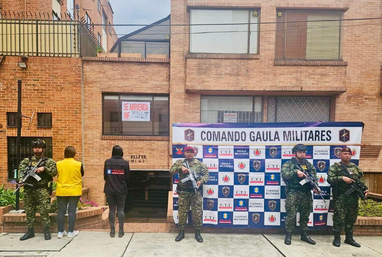 Extinción de dominio en Suba. Cortesía Décima Tercera Brigada del Ejército