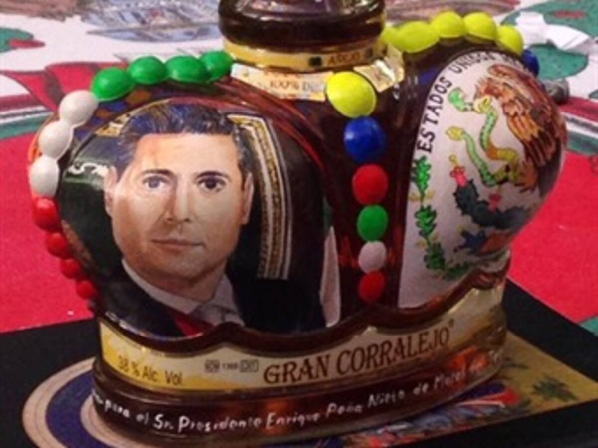 Sorpresas y tequila para el presidente Peña Nieto en Bogotá