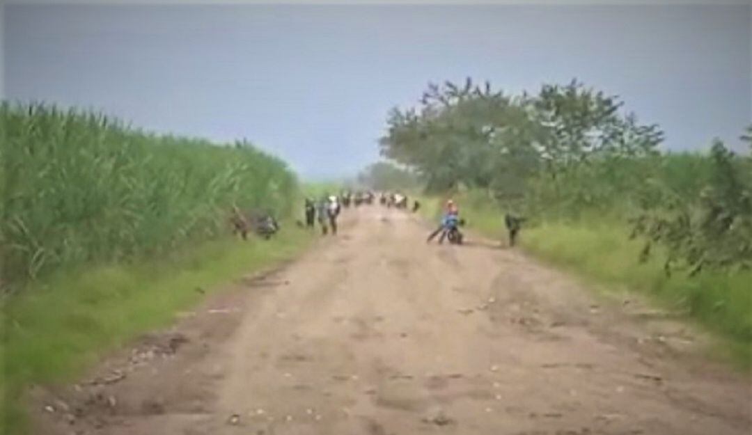 Nuevos choques por invasiones de tierras en Guachené, Cauca 