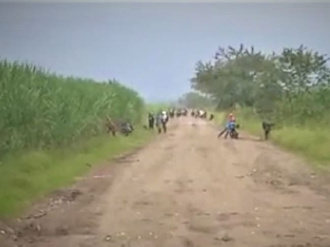 Nuevos choques por invasiones de tierras en Guachené, Cauca 