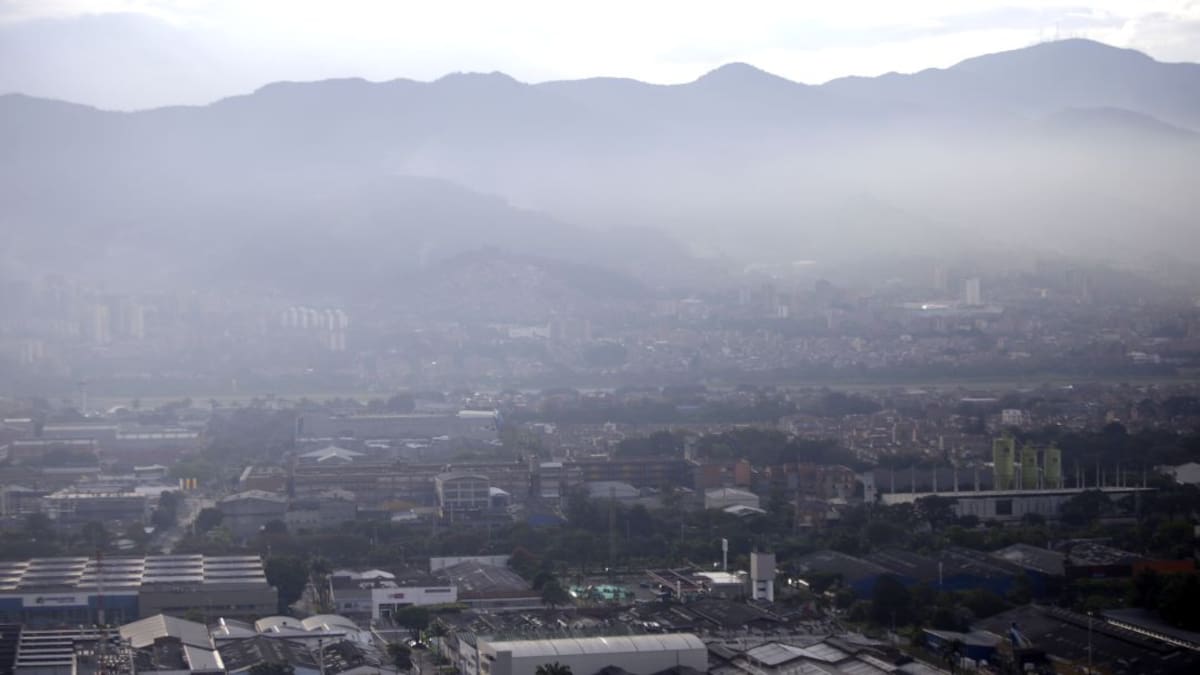 ¡EN ROJO! El aire de Medellín es perjudicial para todos los habitantes