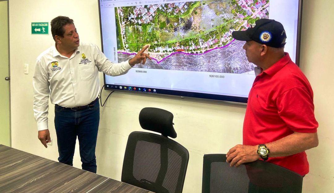 La UNGRD, la Gobernación de Bolívar y la Alcaldía de Magangué definirán las indemnizaciones para la compra de nuevas viviendas