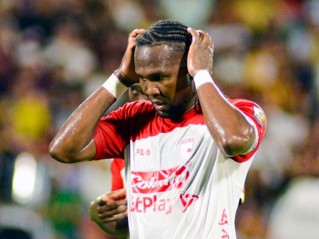 Hugo Rodallega le baja el dramatismo a la eliminación de Santa Fe: “Estuvimos muy bien, a la altura”