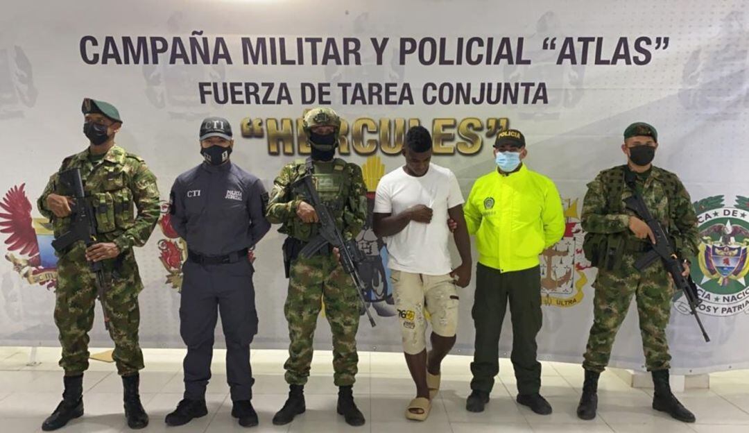 Capturado Javier Esneider Castillo 