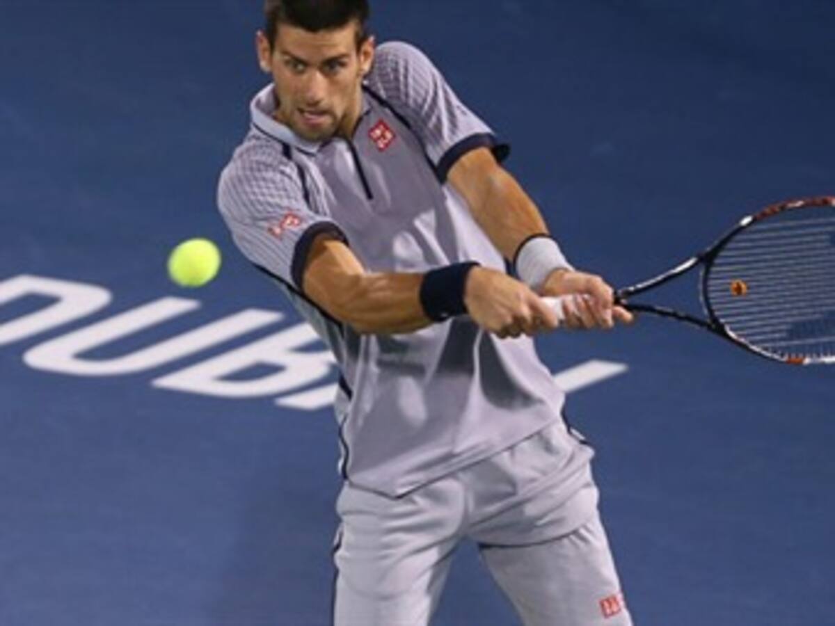 Novak Djokovic ganó en Dubai el ATP500 de tenis